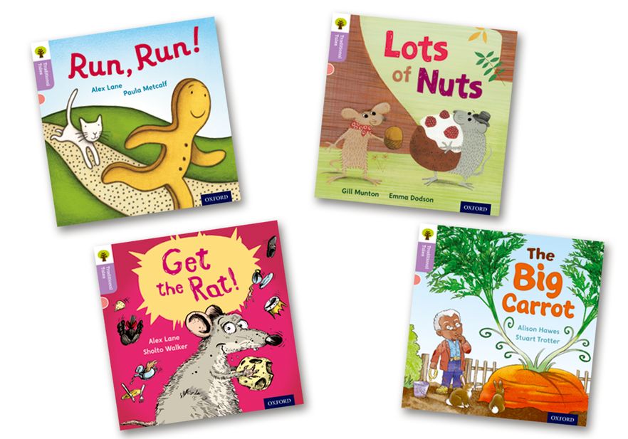 圖片 Oxford Reading Tree Traditional Tales Level 1+ Pack of 4