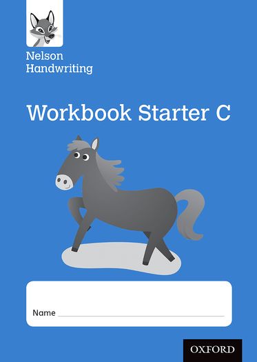 Picture of Nelson Handwriting: Reception/Primary 1 Starter C Workbook pack of 10