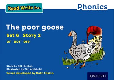 Picture of Read Write Inc Phonics: Blue Set 6 Storybook 2 The Poor Goose