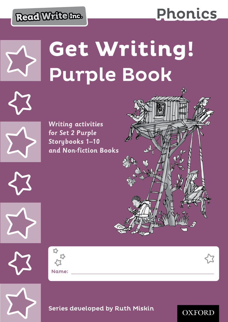 Read Write Inc Phonics: Get Writing! Purple Book Pack of 10