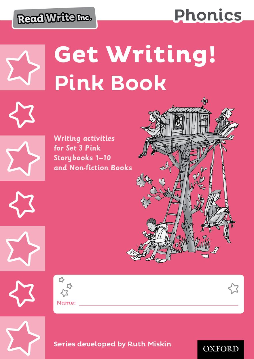 Read Write Inc Phonics: Get Writing! Pink Book Pack of 10