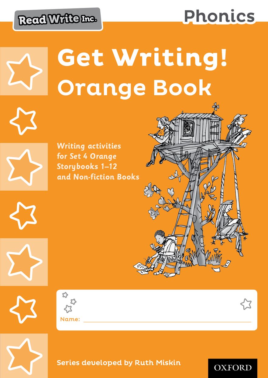 Read Write Inc Phonics: Get Writing! Orange Book Pack of 10