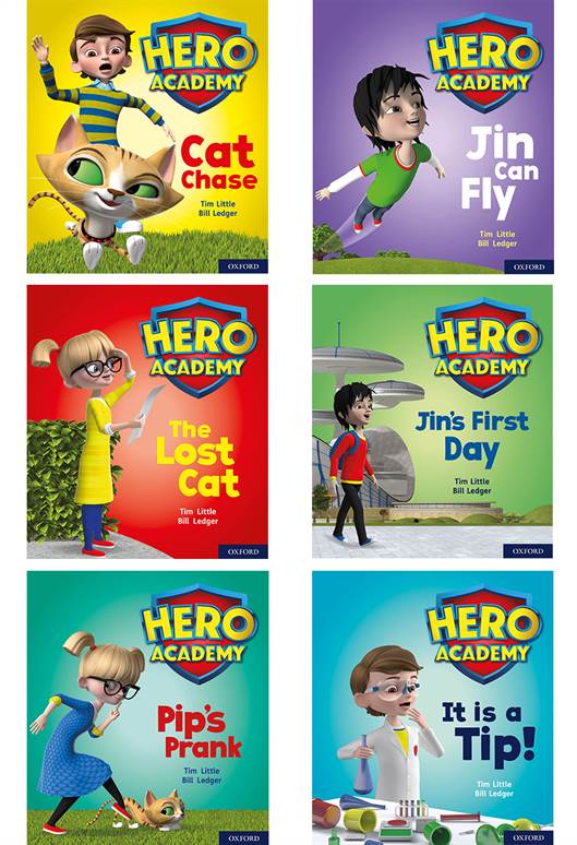 Picture of Hero Academy: Oxford Level 1/1+, Letters and Sounds Phase 1 & 2, Set 1