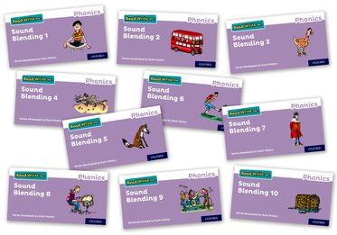 Picture of Read Write Inc Phonics Sound Blending Books Mixed Pack of 10 (1 of each)