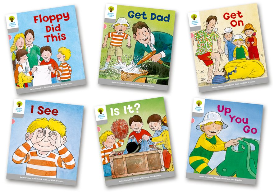 Picture of Oxford Reading Tree Biff, Chip and Kipper Level 1 More First Words Pack of 6