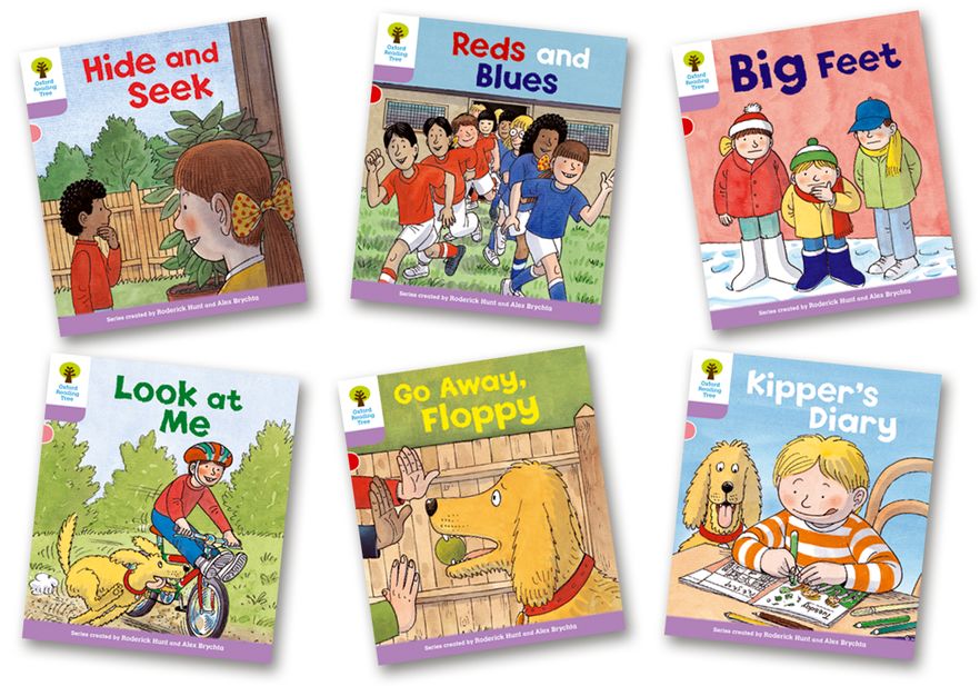 圖片 Oxford Reading Tree Biff, Chip and Kipper Level 1+ First Sentences Pack of 6