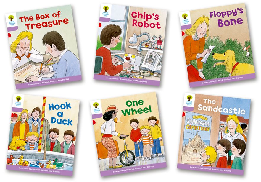 Biff, Chip and Kipper Level 1+ More First Sentences B Pack of 6