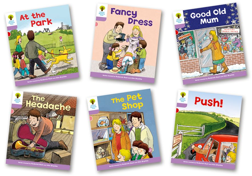 Picture of Oxford Reading Tree Biff, Chip and Kipper Level 1+ Patterned Stories Pack of 6