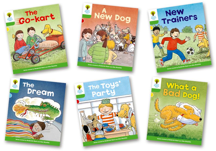 Oxford Reading Tree Biff, Chip and Kipper Level 2 Stories Pack of 6