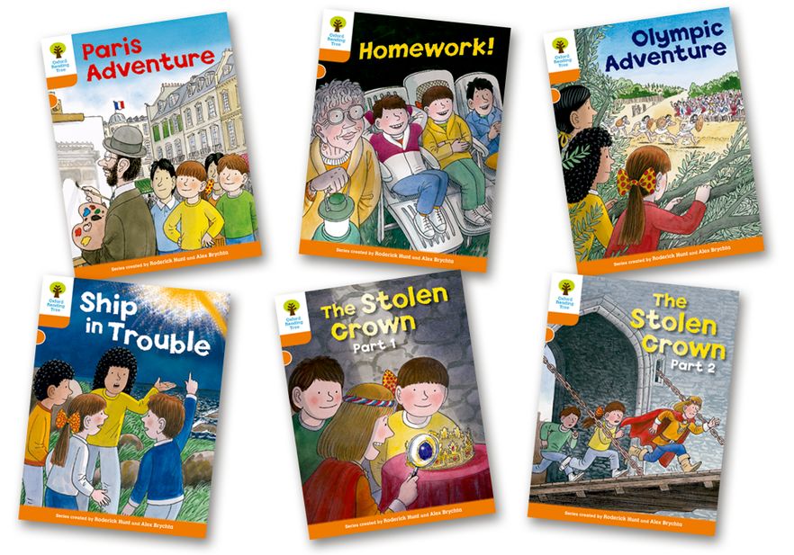 Oxford Reading Tree Biff, Chip and Kipper Level 6 More Stories B Pack of 6