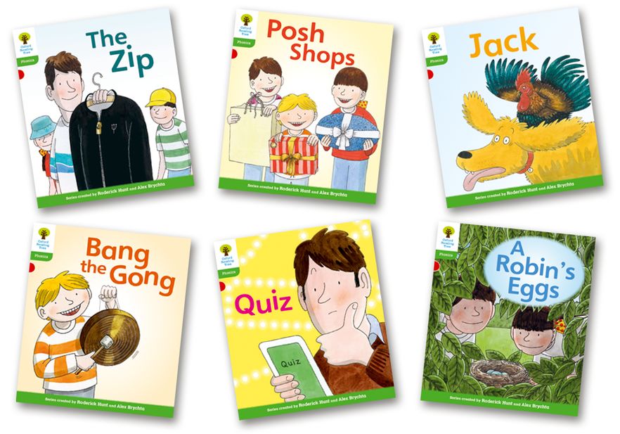 Oxford Reading Tree Floppy's Phonics Fiction Level 2 Pack of 6