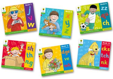 Oxford Reading Tree Floppy's Phonics Sounds and Letters Level 2 Pack of 6