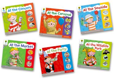 Oxford Reading Tree (Level 1 More A: Floppy's Phonics: Sounds Books): Pack of 6