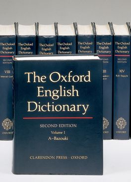 Oxford English Dictionary 