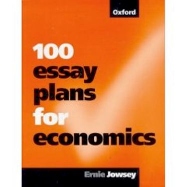 Picture of 100 Essay Plans for Economics