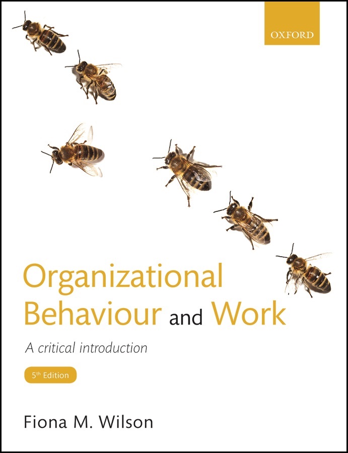 Organizational Behaviour and Work