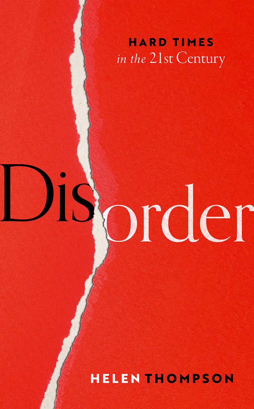 Disorder Hard Times in the 21st Century Disorder Hard Times in the 21st Century