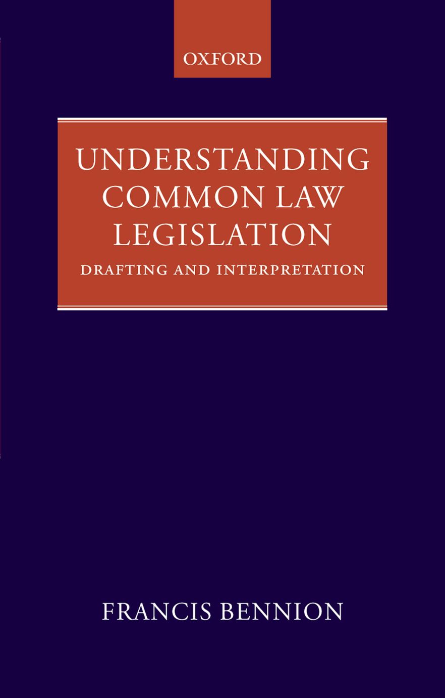 Understanding Common Law Legislation