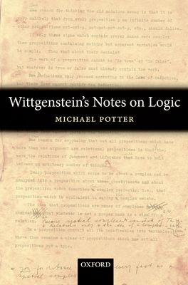 Picture of Wittgenstein's Notes on Logic