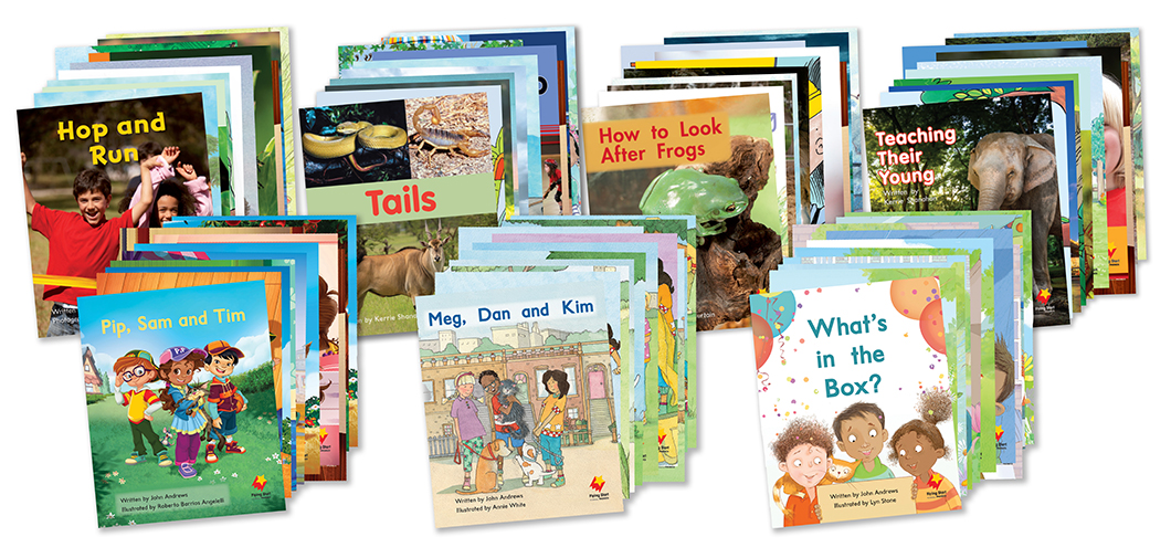 Flying Start to Literacy Phonics Program Student Book Pack