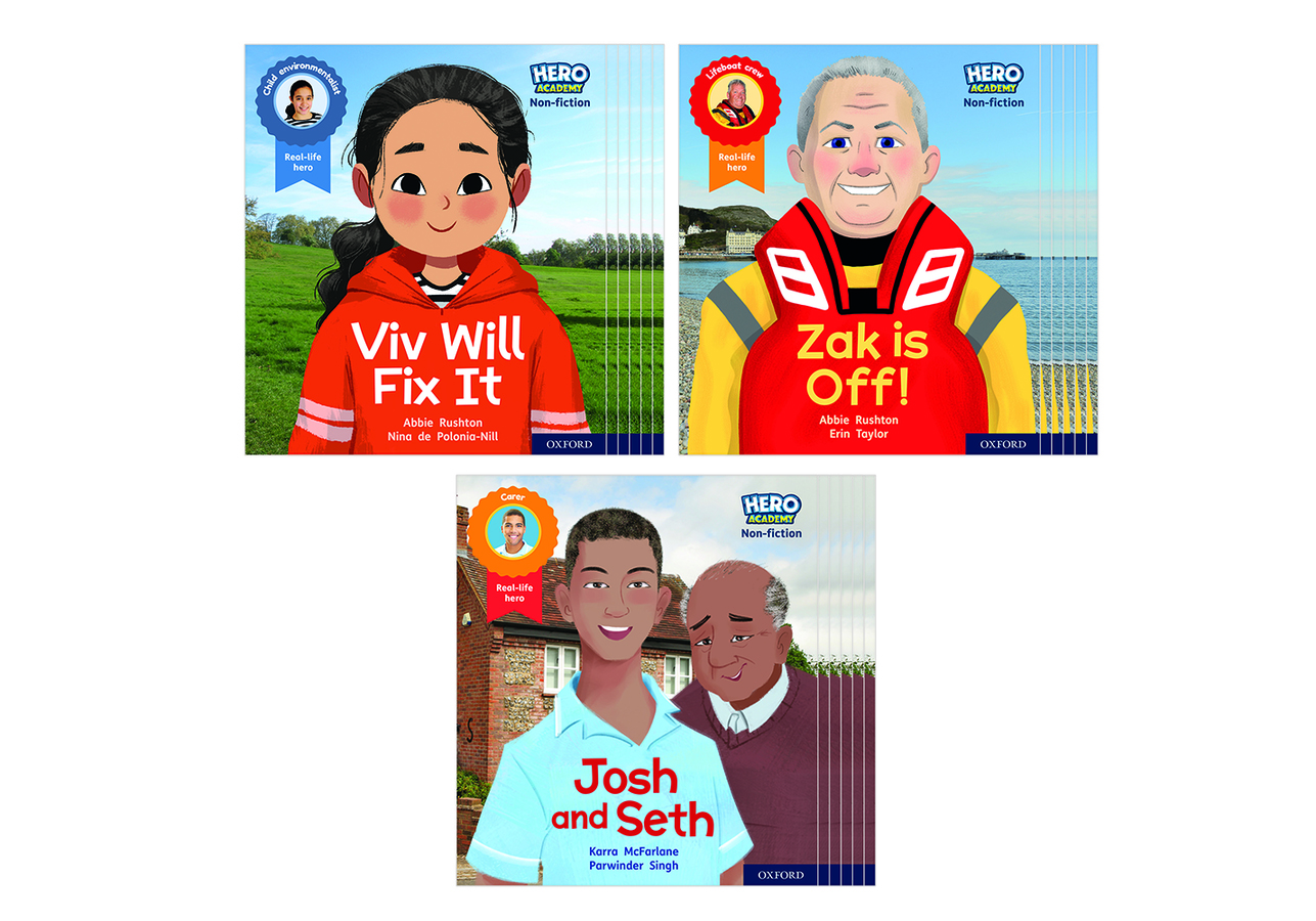圖片 Hero Academy Non-fiction: Oxford Level 2, Red Book Band Class Pack