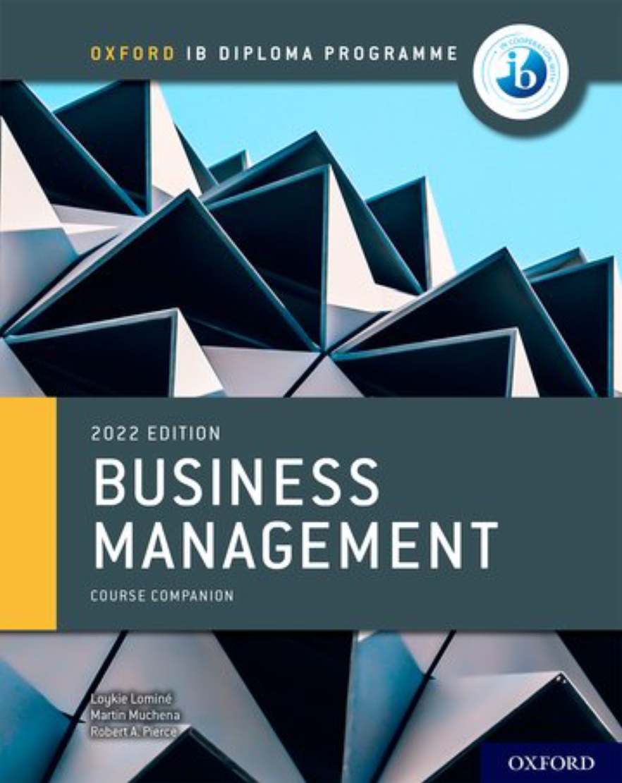 Oxford IB Diploma Programme Business Management Course Book