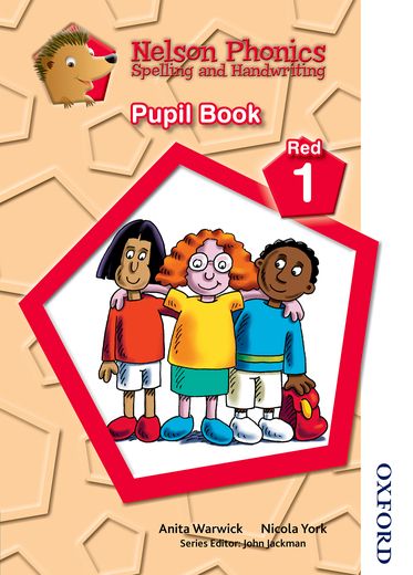Picture of Nelson Phonics Spelling & Handwriting Pupil Book Red 1