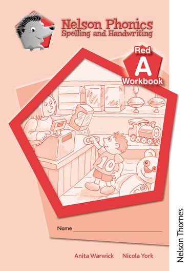 Picture of Nelson Phonics Spelling & Handwriting Red Workbooks A Pack of 10