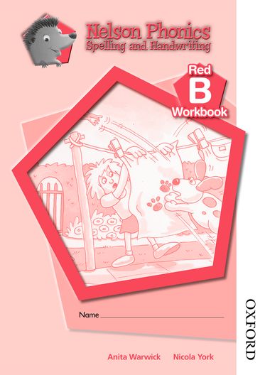 Picture of Nelson Phonics Spelling & Handwriting Red Workbooks B Pack of 10