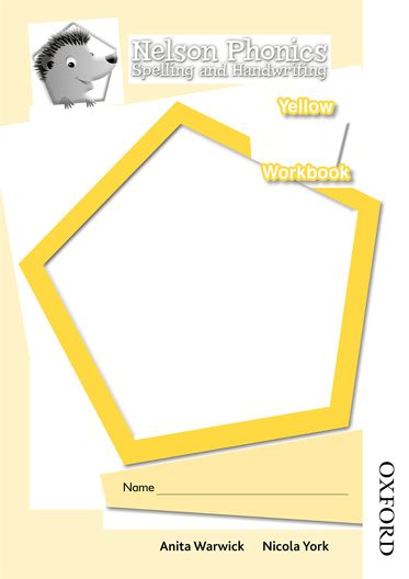 Picture of Nelson Phonics Spelling & Handwriting Yellow Workbooks B Pack of 10