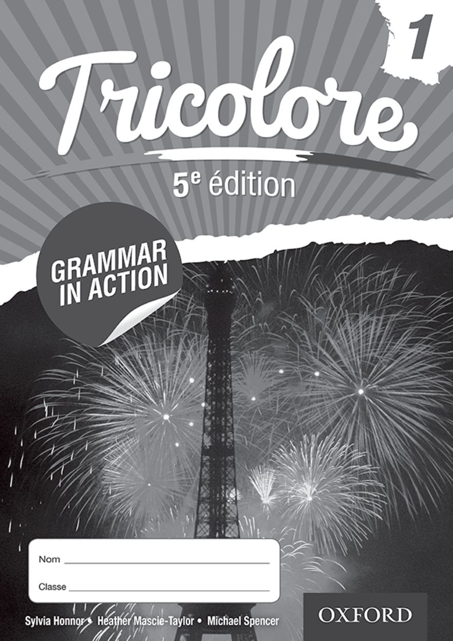 Tricolore 5e Grammar in Action Workbook 1 (8 pack)