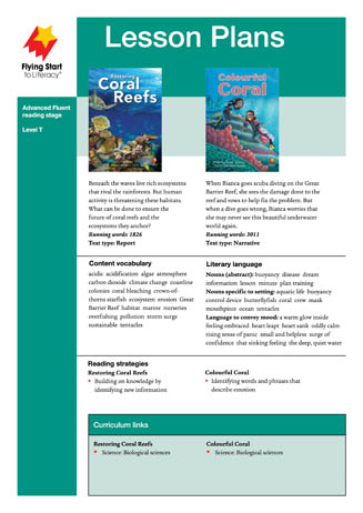 Lesson Plan - Restoring Coral Reefs / Colorful Coral Lesson Plan - Restoring Coral Reefs / Colorful Coral