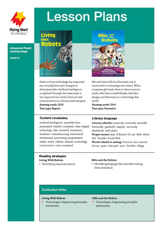 Lesson Plan - Living With Robots / Milo and the Robots Lesson Plan - Living With Robots / Milo and the Robots