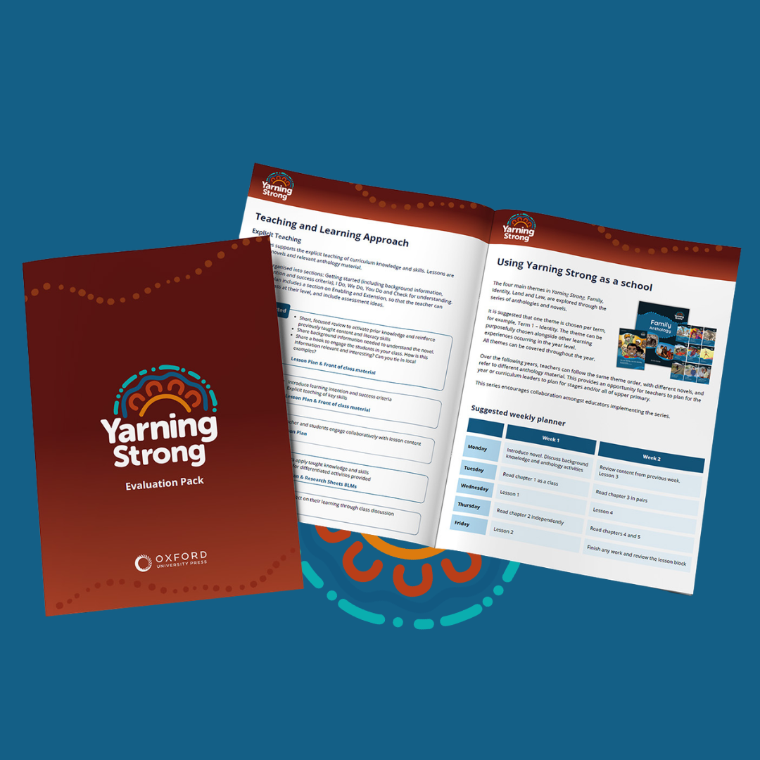 A image of the Yarning Strong Evaluation Pack Booklet